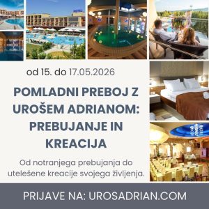 MASTERMIND VIKEND DELAVNICA: POMLADNI PREBOJ: PREBUJANJE IN KREACIJA. OD 15.5. DO 17.5.2026 – TERME PARADISO, DOBOVA